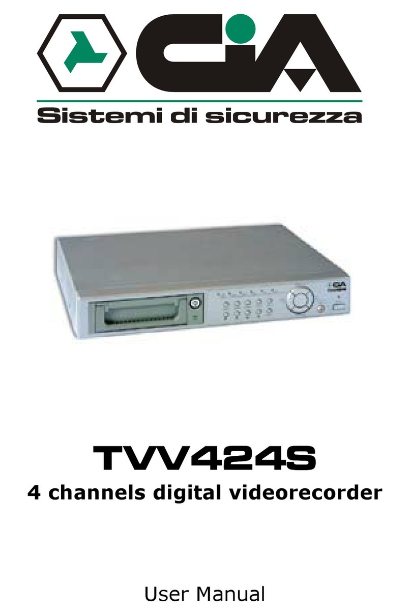 CiA TVV424S user manual