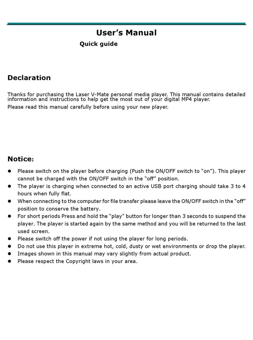 Laser V-mate user manual