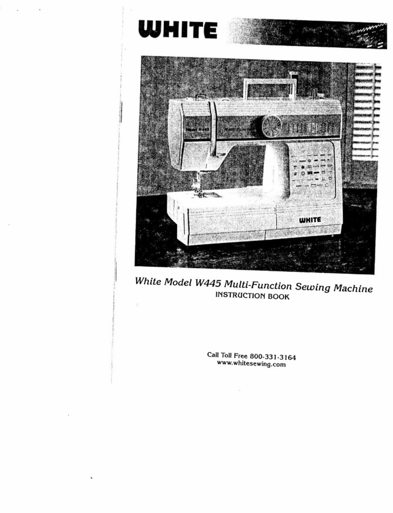 White W445 Instruction book