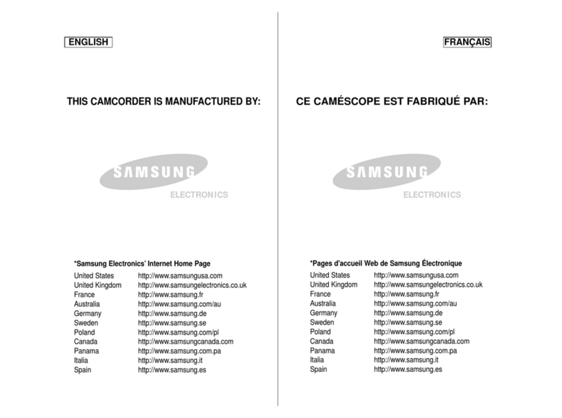 Samsung SC-M102 Owner's manual