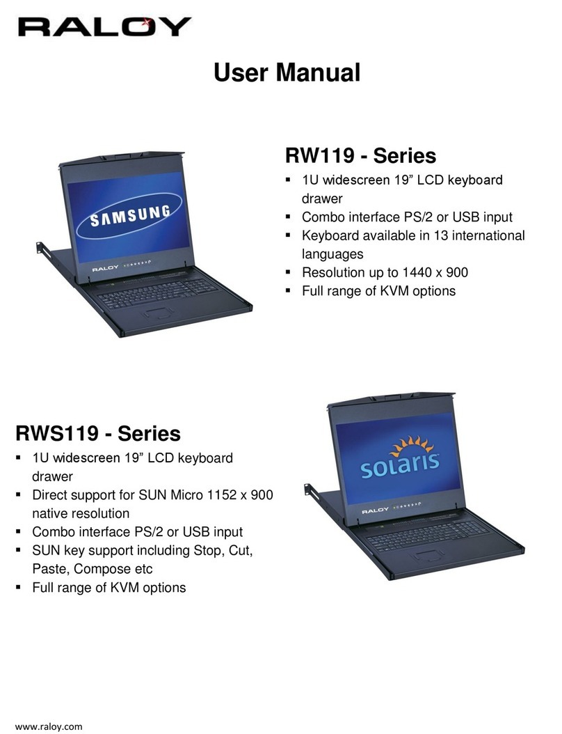 Raloy RW119 Series user manual