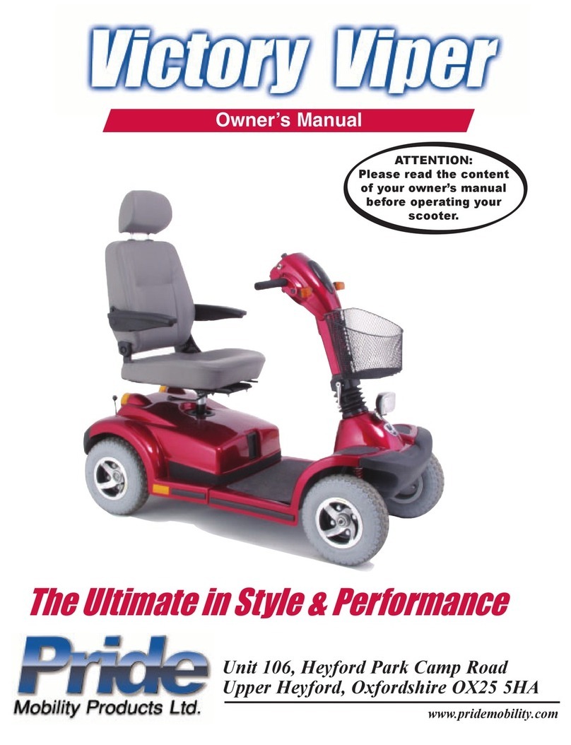 Pride Victory Viper User manual