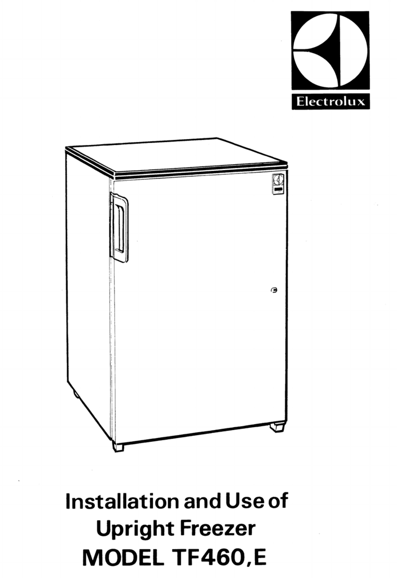Electrolux TF460,E Quick start guide