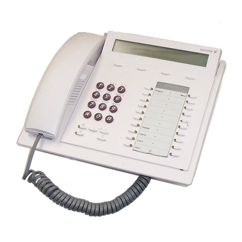 Ericsson Dialog 3213 User manual Ericsson Dialog 3213 User manual