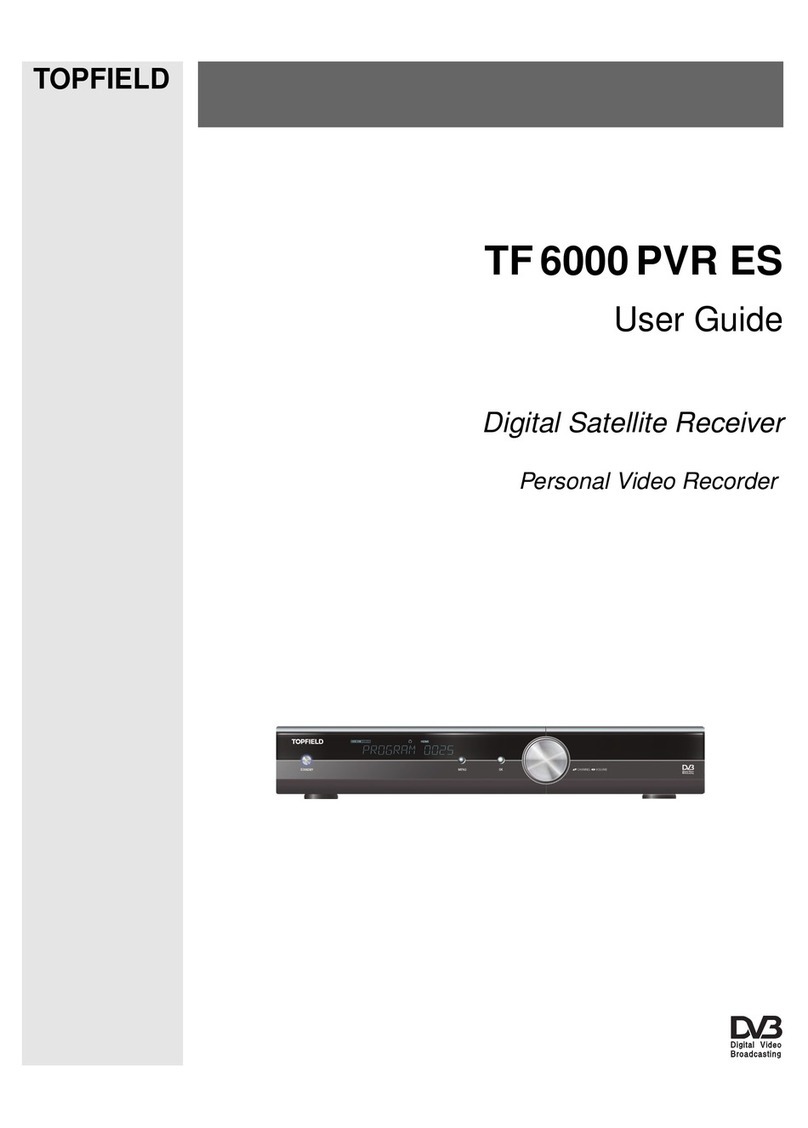 Topfield TF 6000PVR user guide