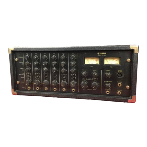 Yamaha EM-120 User manual