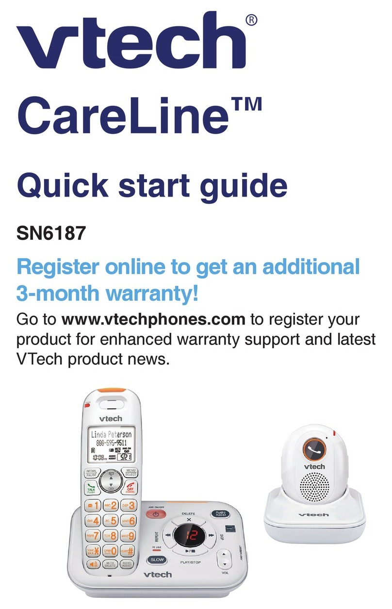V-tech SN6187 User manual
