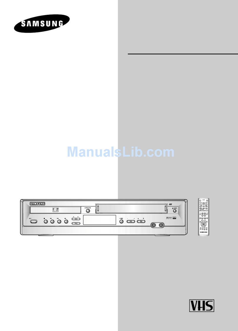 Samsung DVD-V 90K instruction manual