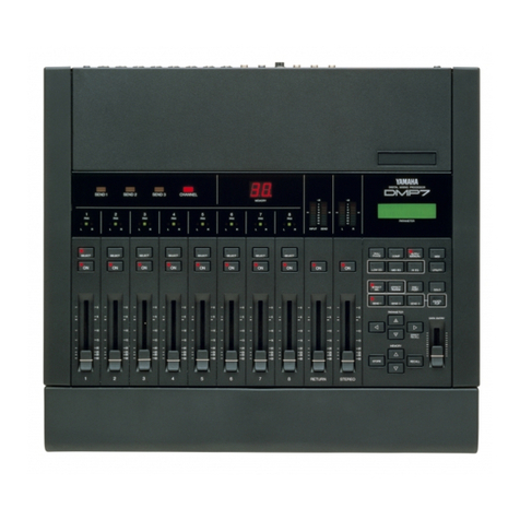 Yamaha DMP7 User manual Yamaha DMP7 User manual
