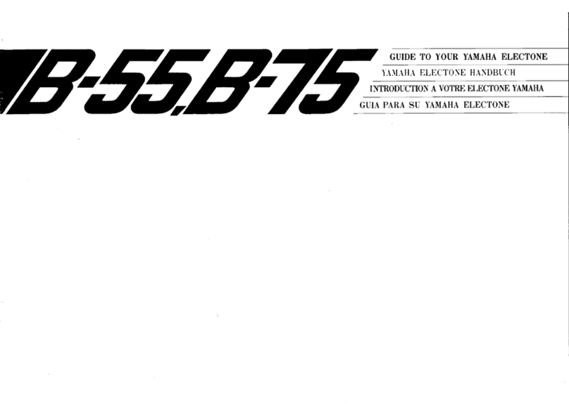 Yamaha Electone B-55 Guide