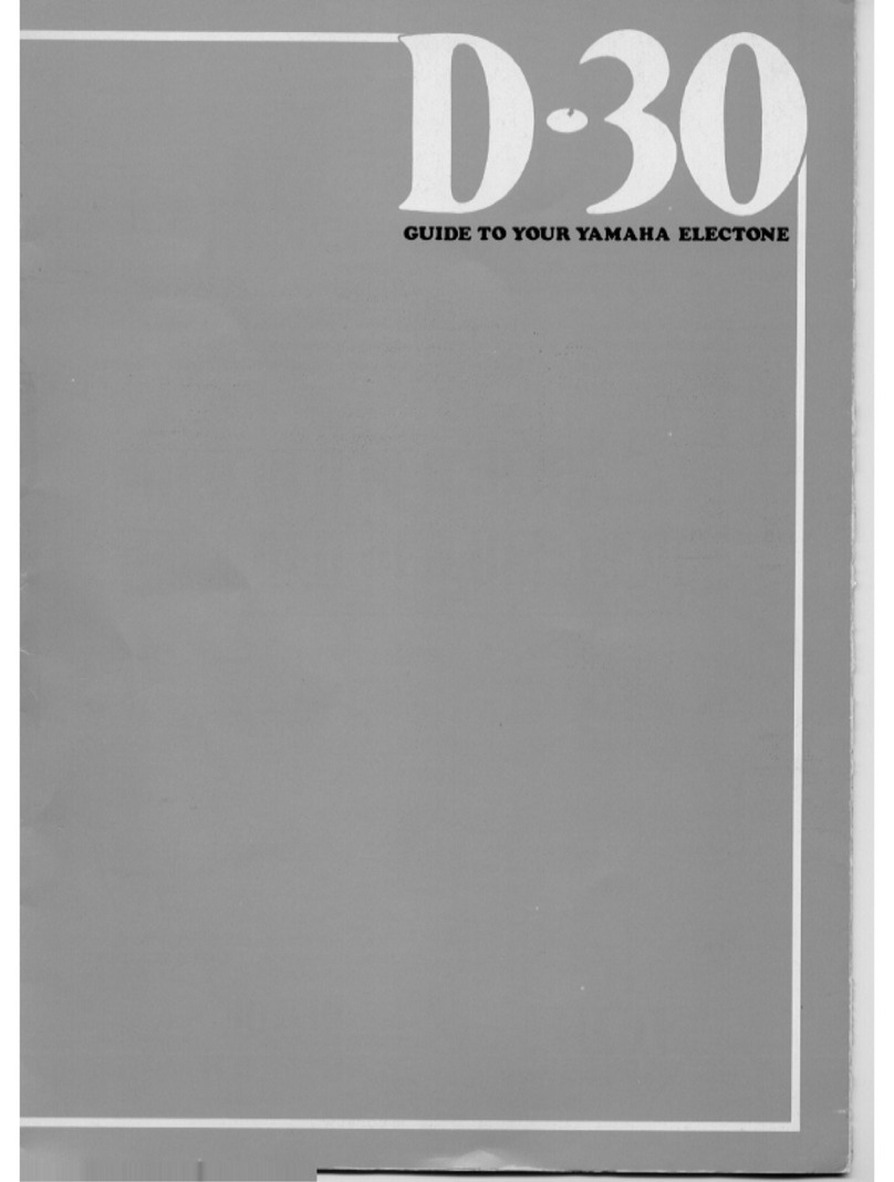 Yamaha Electone D-30 Guide
