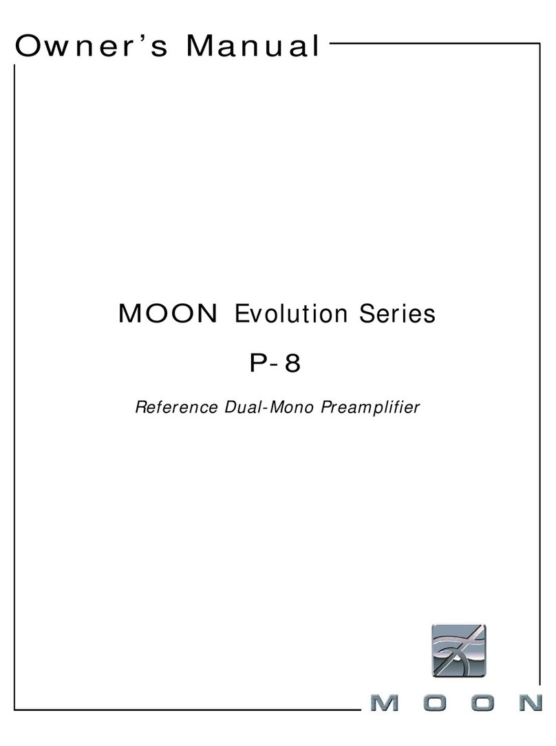 moon Evolution P-8 User manual