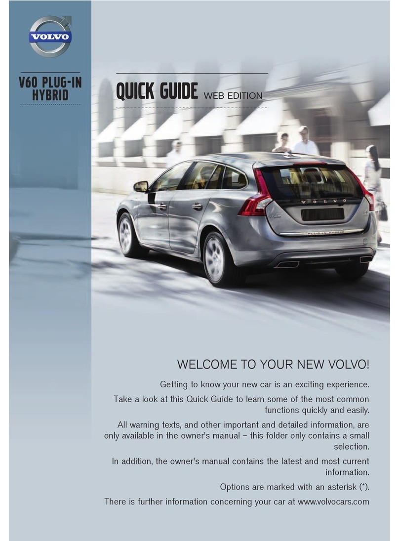 Volvo V60 2012 quick guide