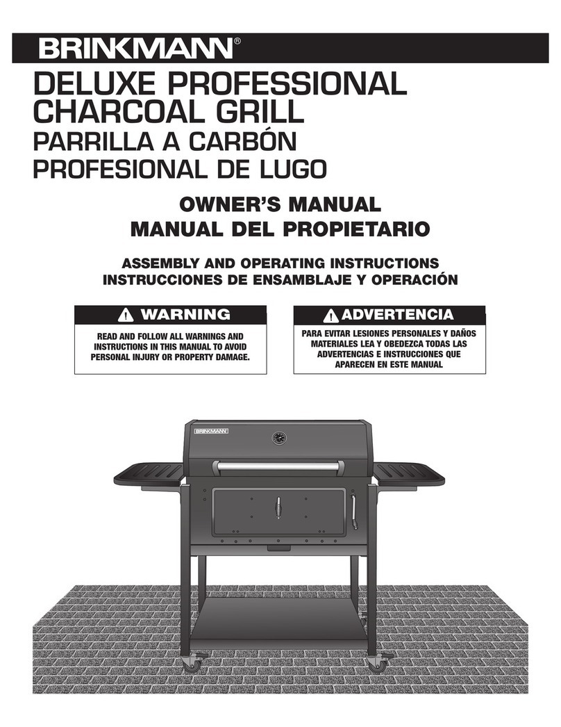 Brinkmann Deluxe Professional User manual