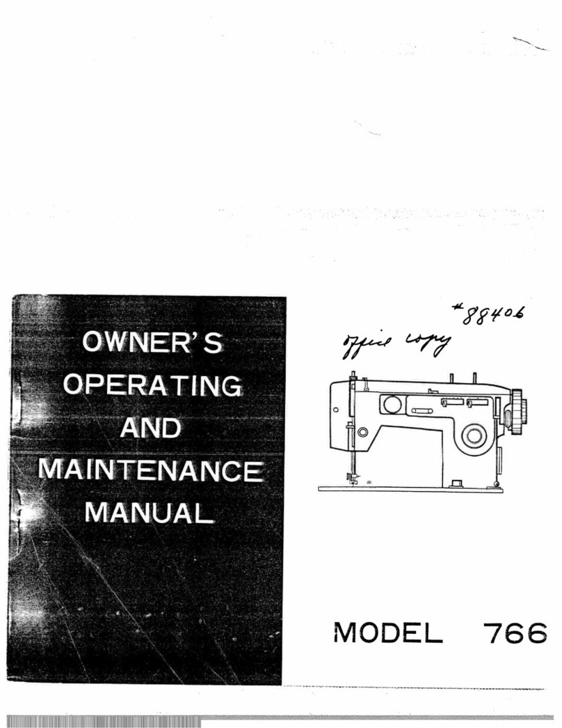 White 766 Operation manual