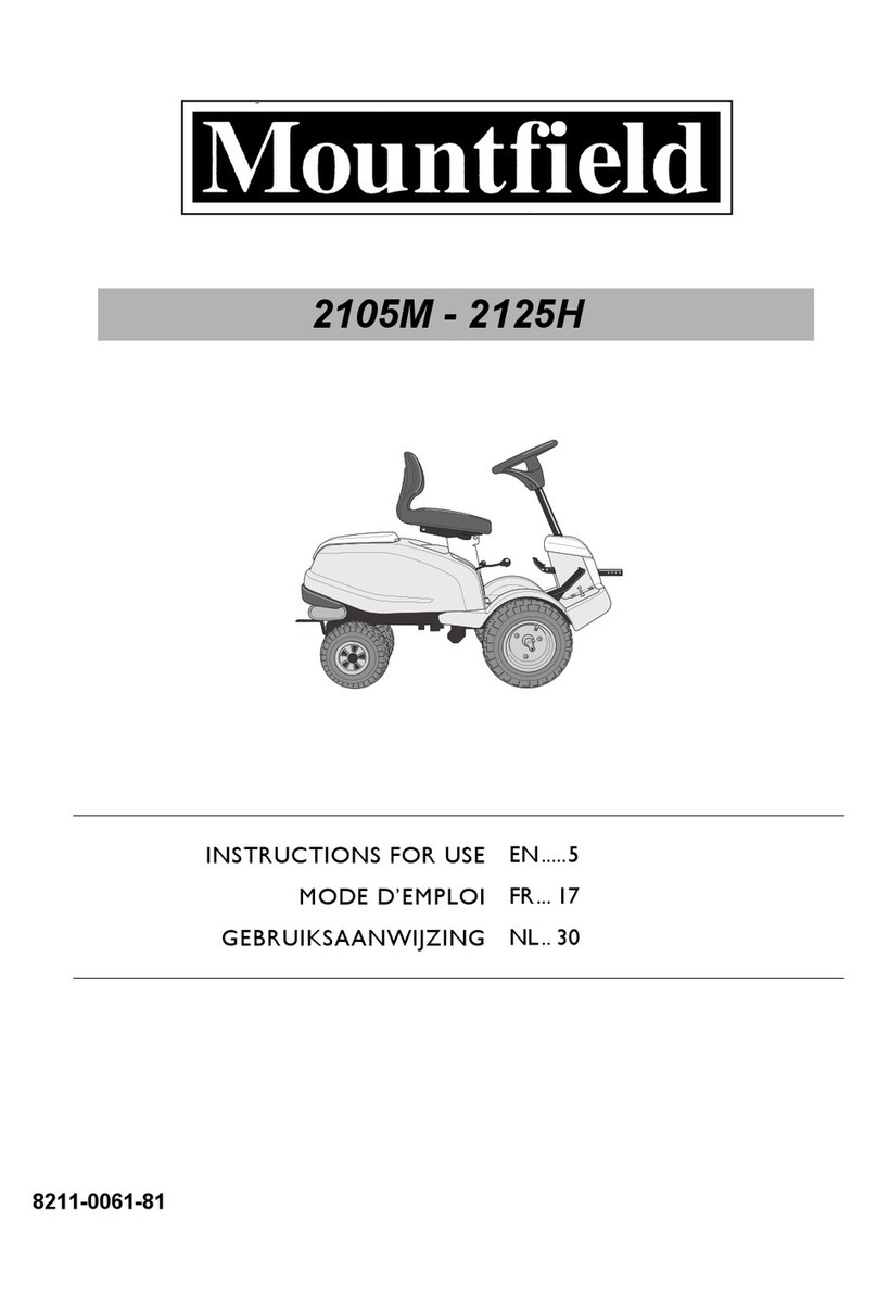 Mountfield 2105M Instructions for use