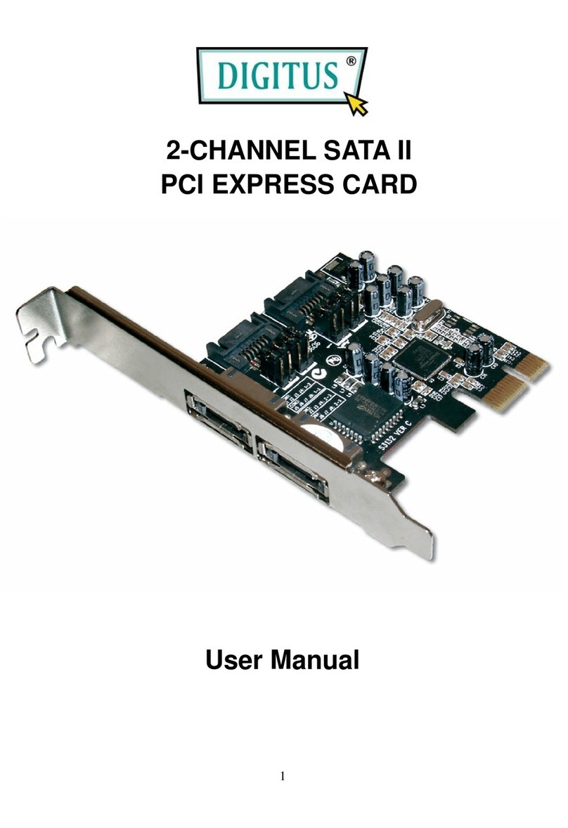 Digitus 2-Channel SATA II User manual