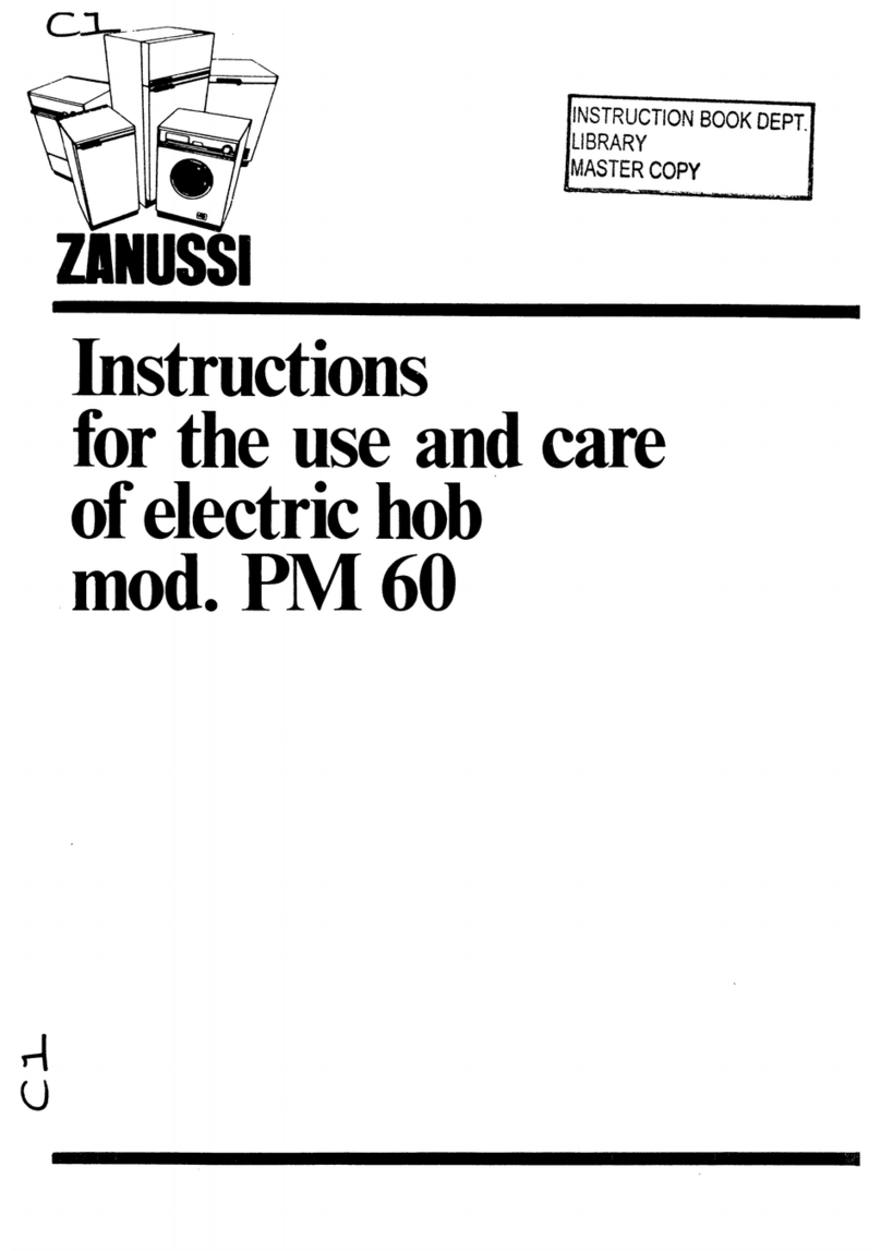 Zanussi PM 60 Assembly instructions