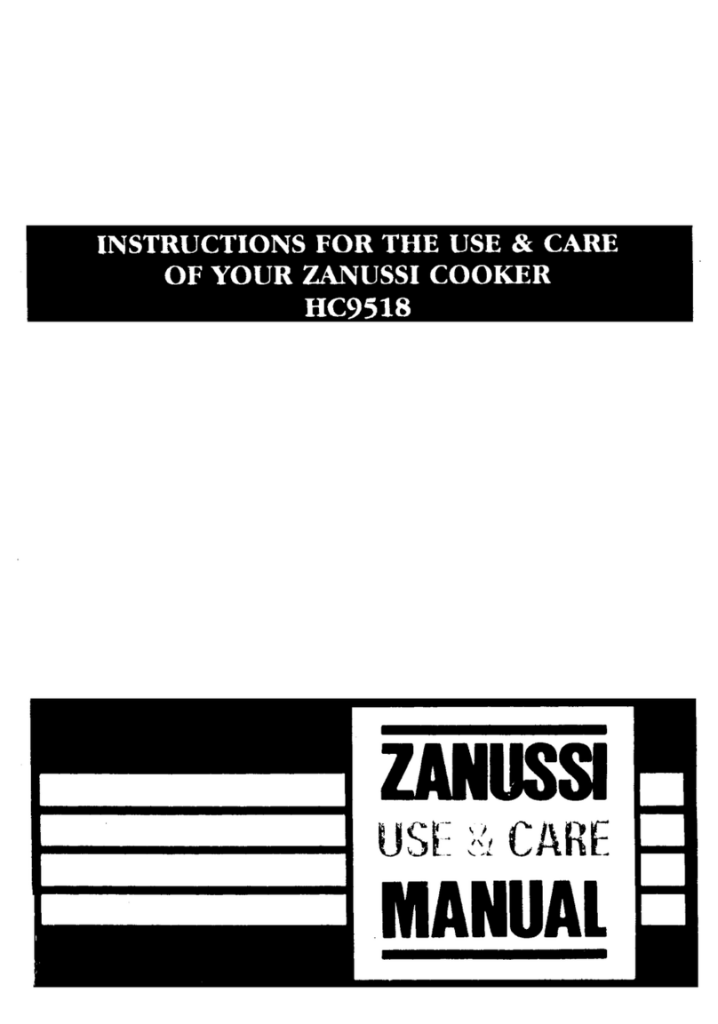 Zanussi HC9518 User manual