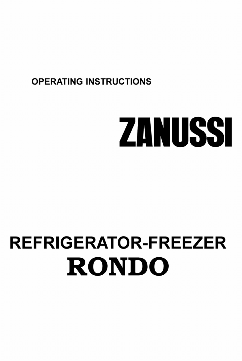 Zanussi RONDO operating instructions