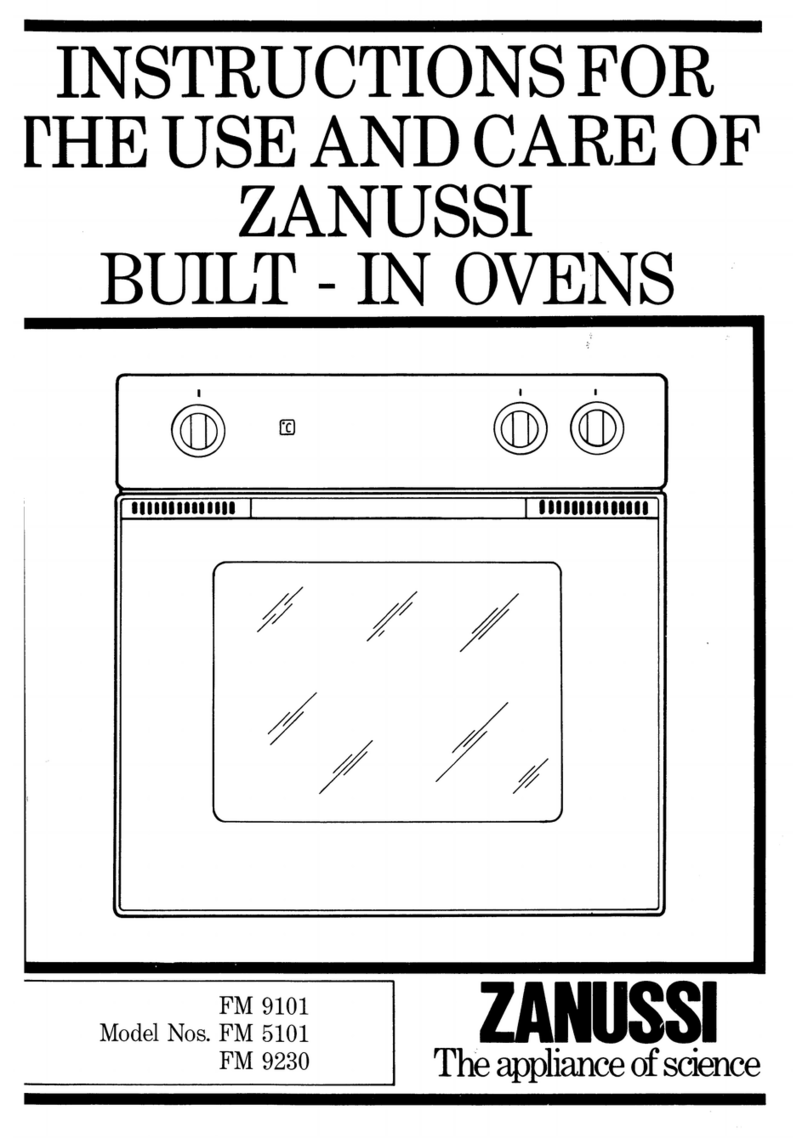Zanussi FM 9230 User manual