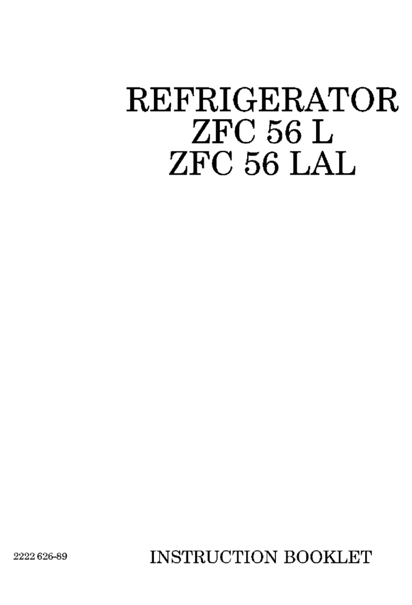 Zanussi ZFC 56 L User manual