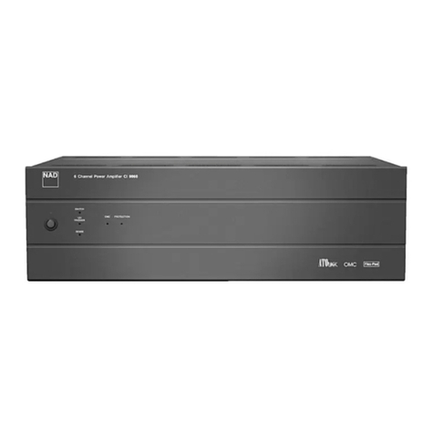 NAD CI9120 User manual