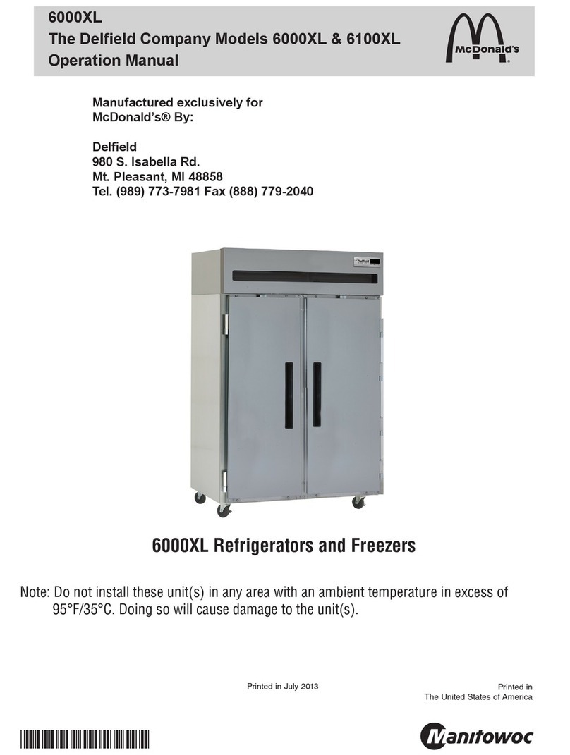 McDonald's 6000XL Operation manual