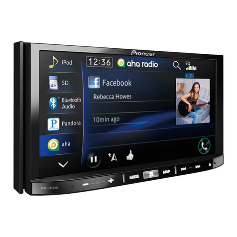 Pioneer AVIC-X851BT User manual