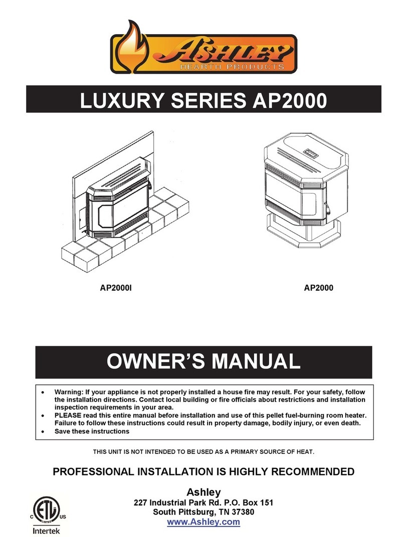 Ashley LUXURY AP2000 User manual