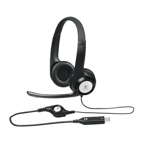Logitech H390 User manual Logitech H390 User manual