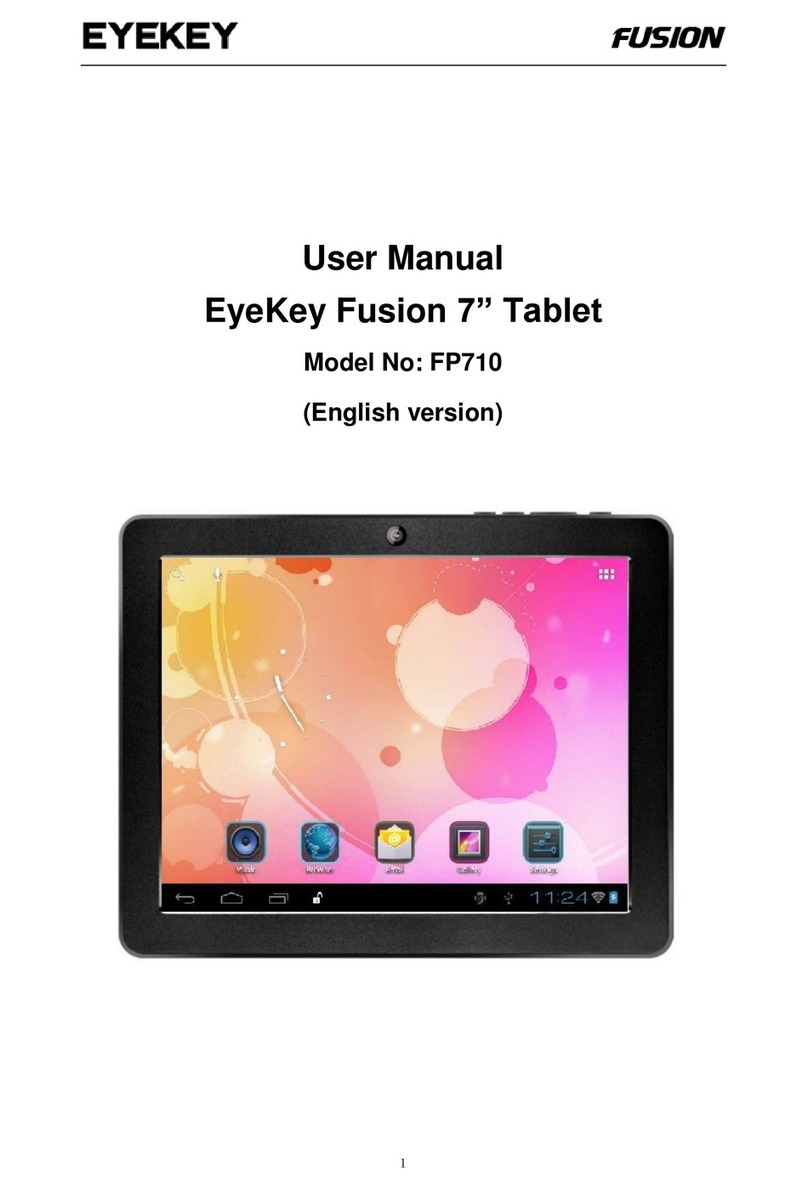EyeKey Fusion FP710 user manual