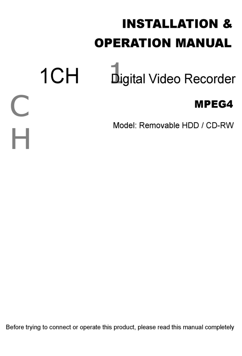 Triplex Removable HDDCD-RW User manual