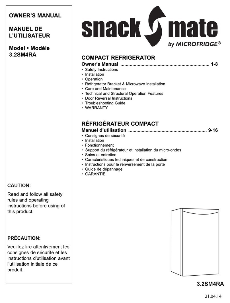 SnackMate 3.2SM4RA User manual