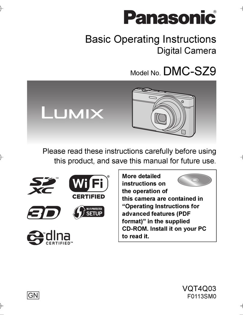 Panasonic DMC-SZ9 User manual