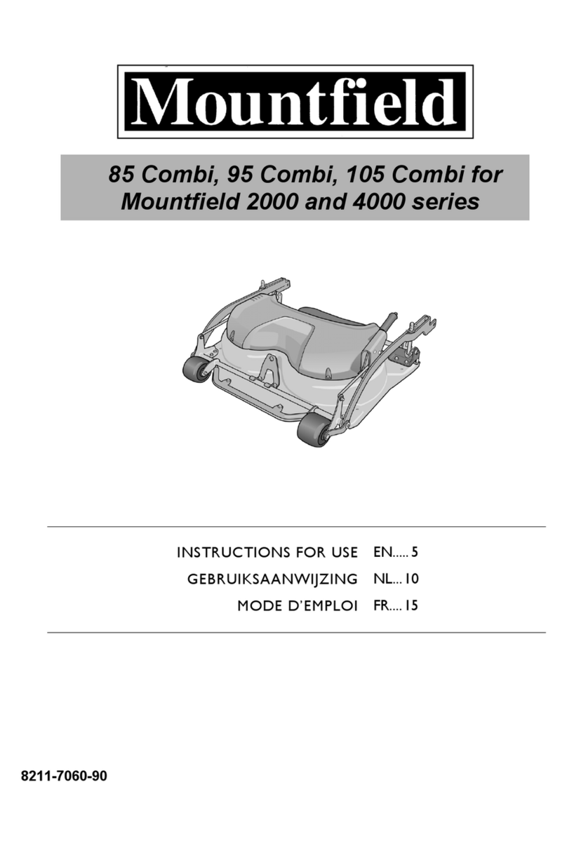 Mountfield 2000 Series Instructions for use