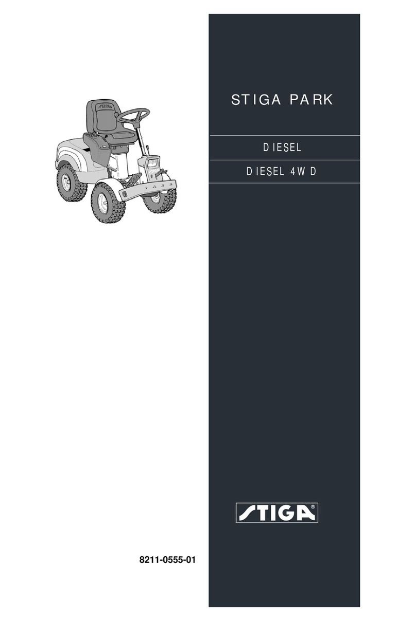 Stiga PARK DIESEL user guide