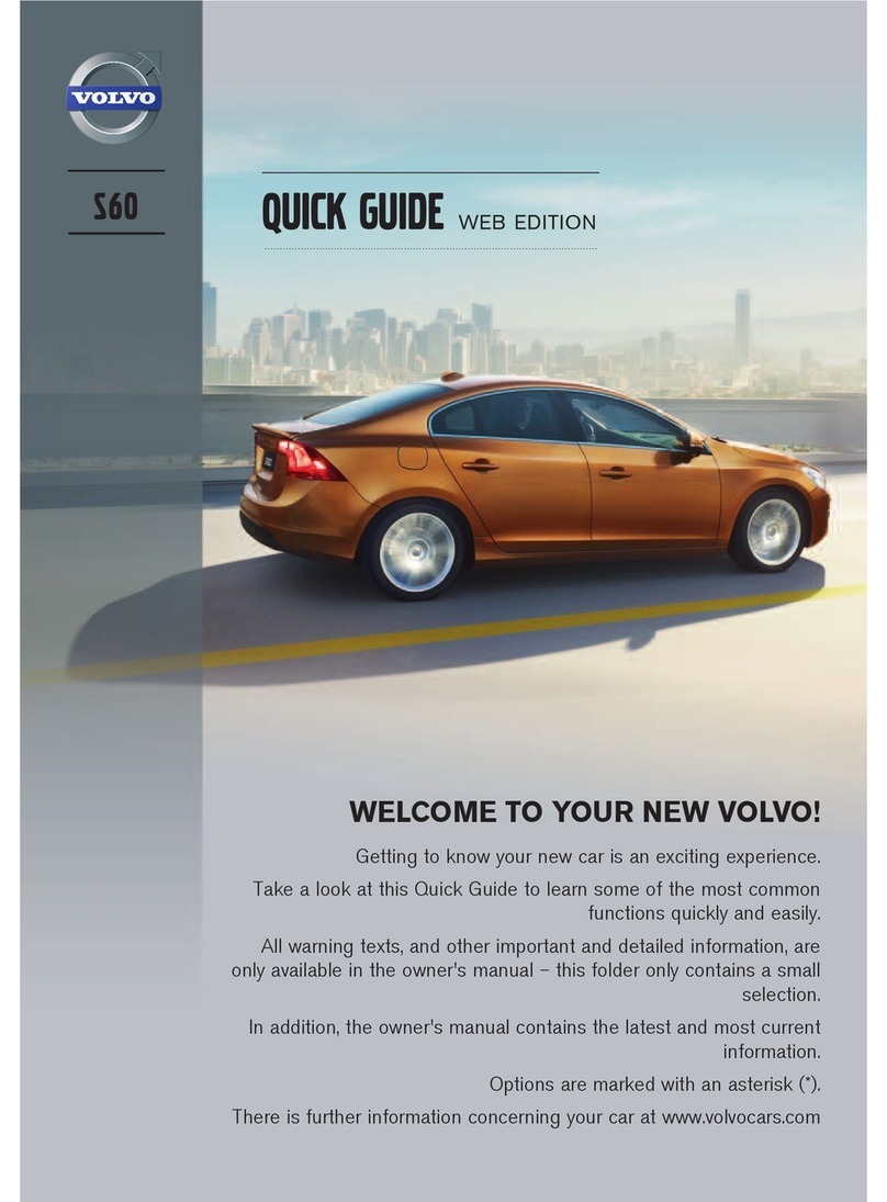 Volvo S60 2012 User manual Volvo S60 2012 User manual