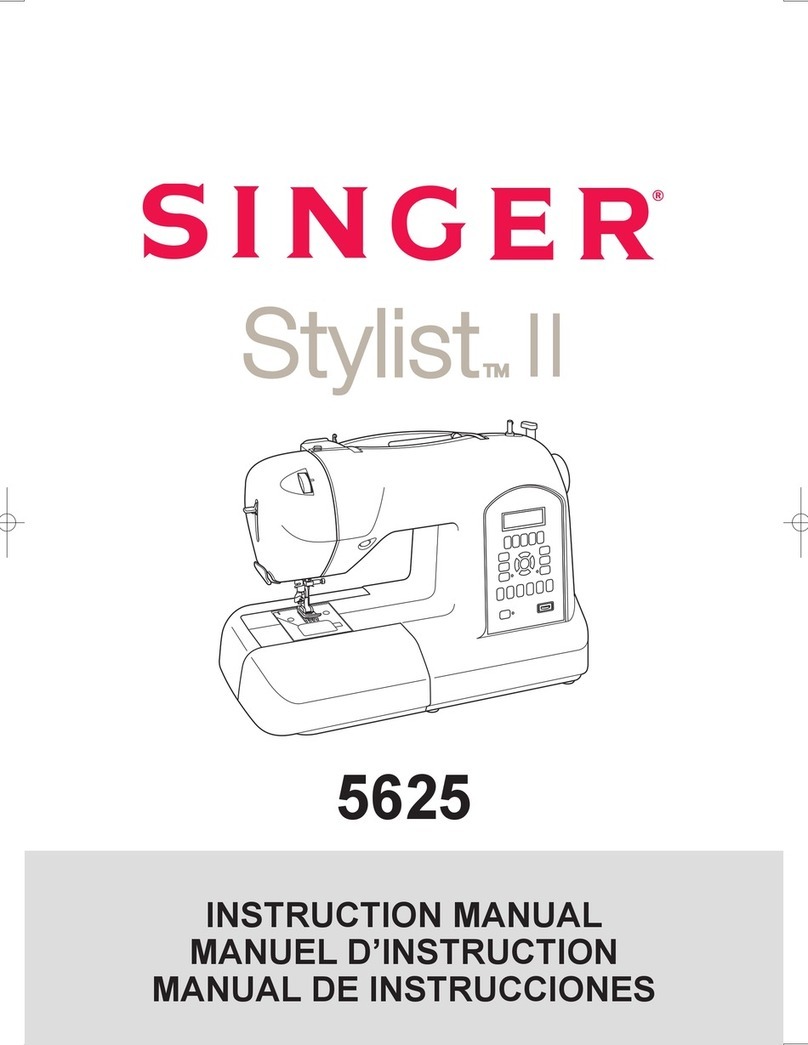 Singer Stylist II 5625 instruction manual