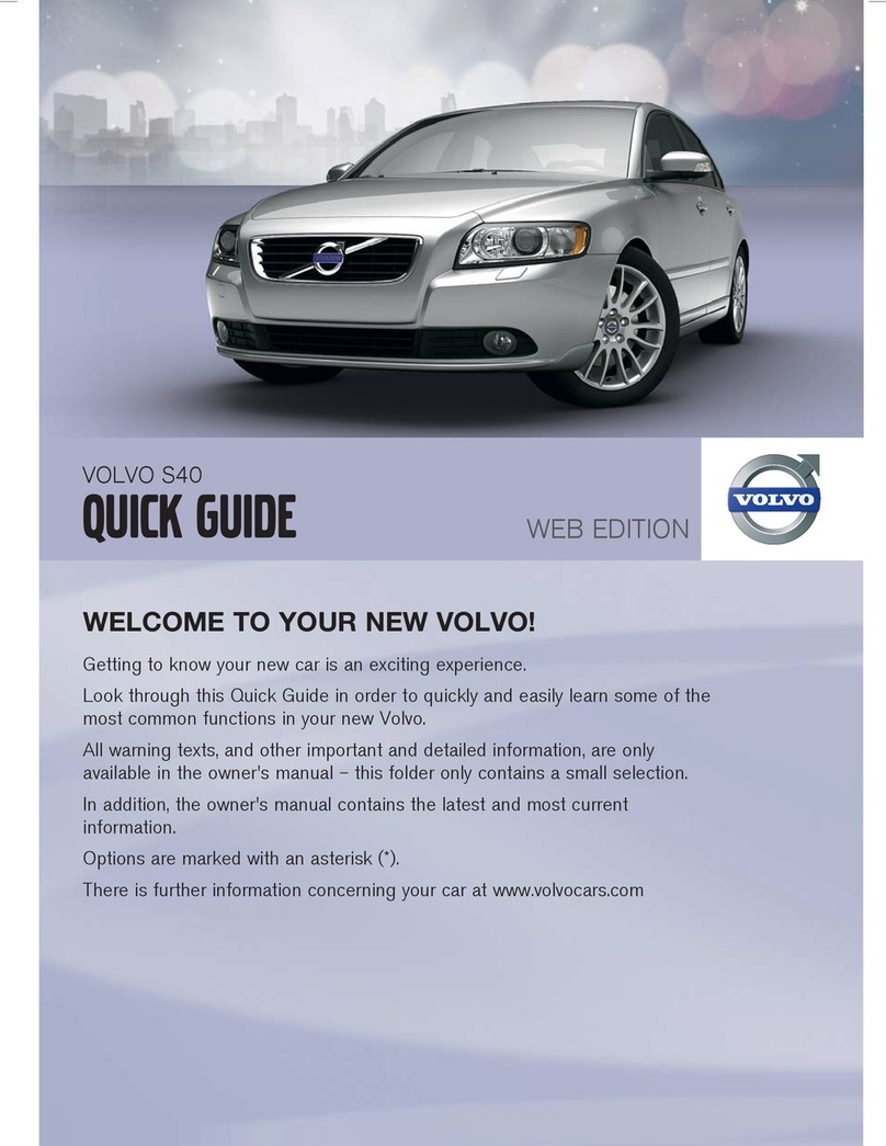 Volvo S40 2011 quick guide