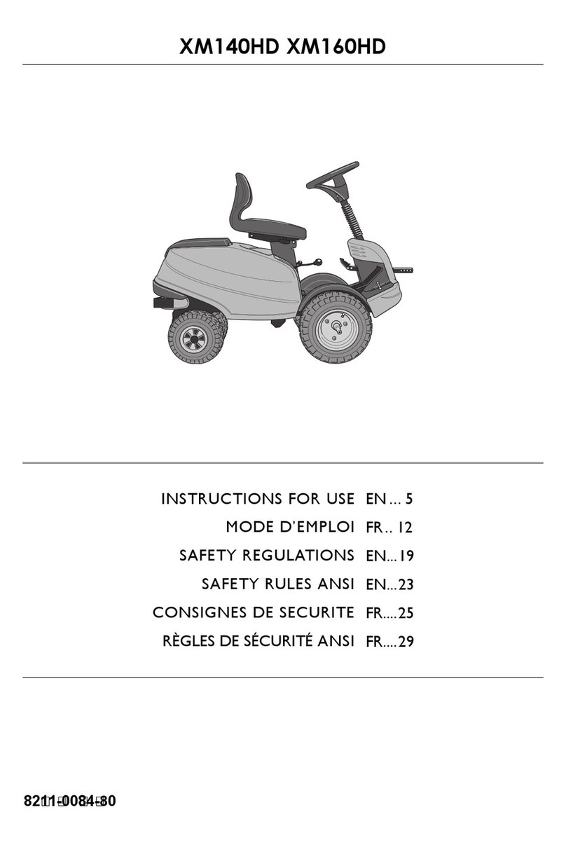 Stiga XM140HD User manual