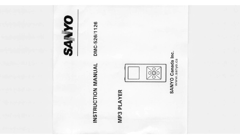 Sanyo DMC-526 instruction manual