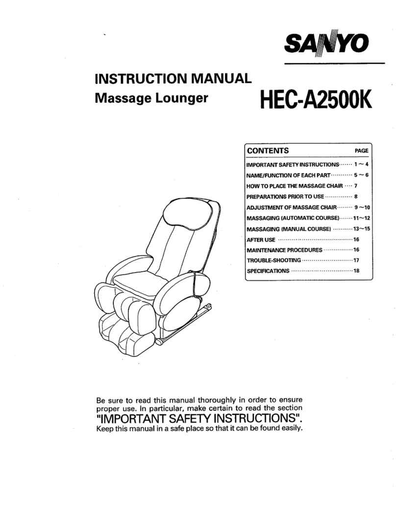 Sanyo HEC-A2500K User manual Sanyo HEC-A2500K User manual
