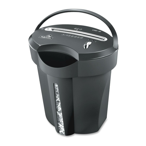 Fellowes POWERSHRED DS-2 User manual