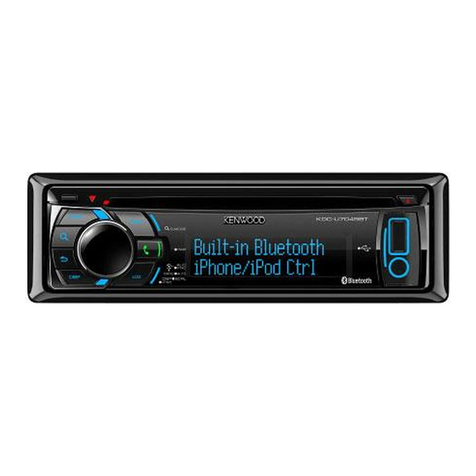 Kenwood KDC-U7049BT User manual