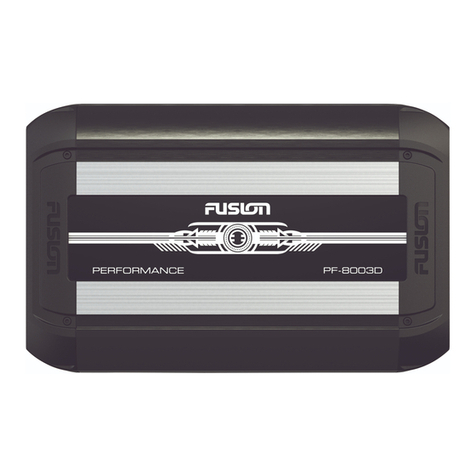 Fusion PF-1802 User manual