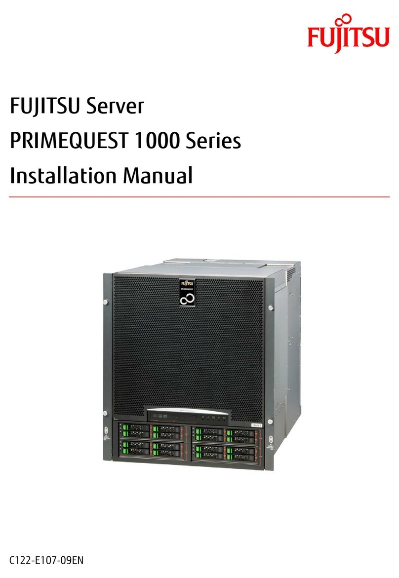 Fujitsu PRIMEQUEST 1000 Series installation manual