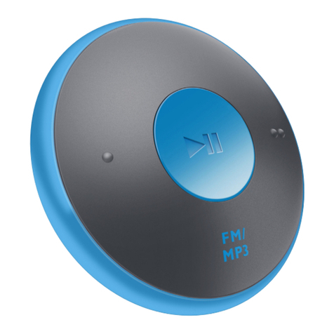 Philips GoGear Digital Audio Player User manual Philips GoGear Digital Audio Player User manual