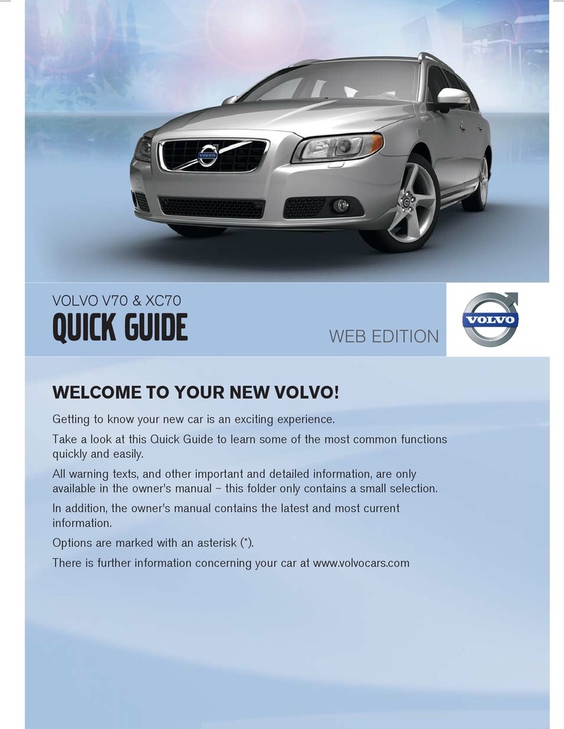 Volvo XC70 2011 User manual