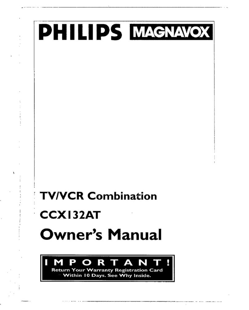 Philips CCX132AT owner's manual